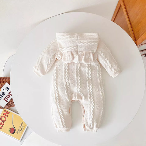 Baby Cable Bear Romper