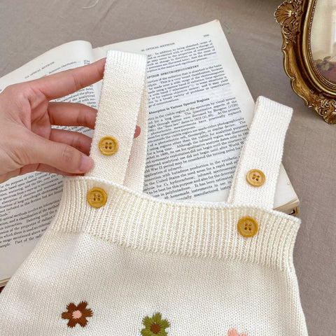 2 Pc Baby Girl Knit Cardigan and Bodysuit Set