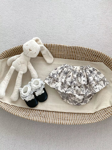 Baby Girl Summer Tiered Skirt Bloomer