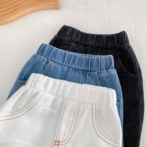 Unisex Fitted Denim Jeans