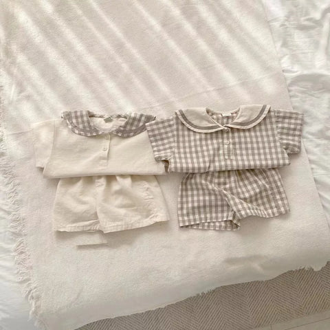 Baby Boy Little Skipper Sailor Set