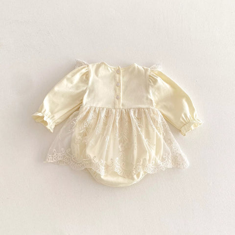 Baby Girl Romantic Tulle Ruffle Detail Dress