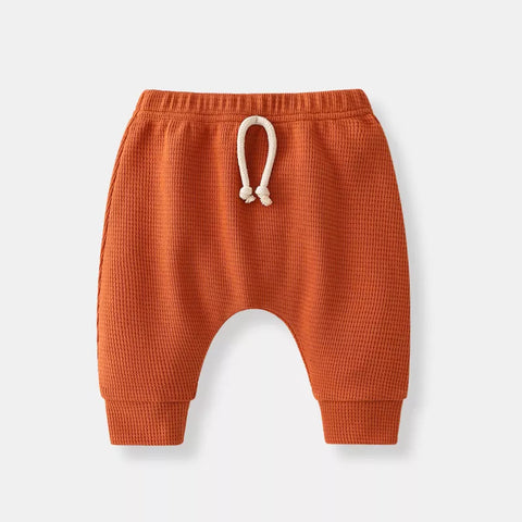 2 Pc Baby Boy Waffle Knit Set