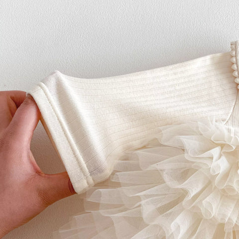 Baby Girl Peter Pan Ruffle Layered Dress