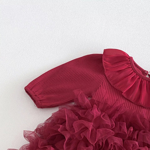 Baby Girl Ruffle Layered Dress