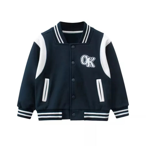 Baby Boy Letterman Baseball Jacket
