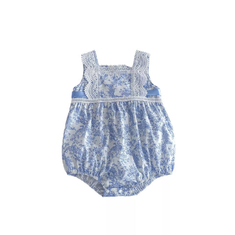 Baby Girl Lace Floral Onesie Bodysuit