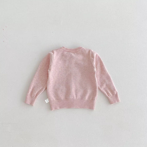 Baby Girl Bow Cardigan Sweater