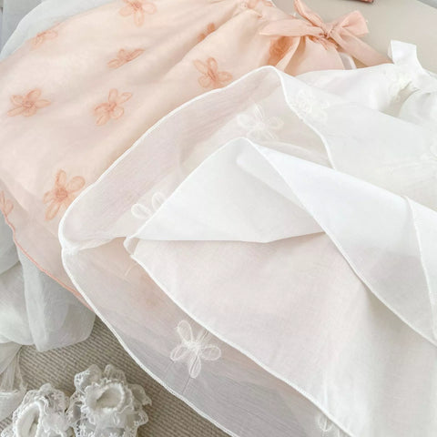 Baby Girl Rosette Halter Bow Dress