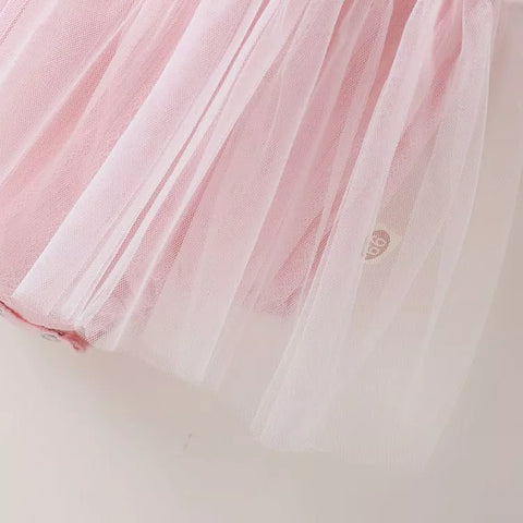 2 Pc Baby Girl Summer Sheer Skirt Bodysuit