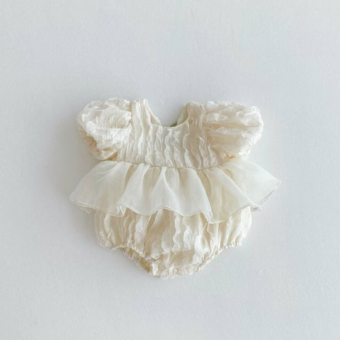 Baby Girl Bubble Skirt Bodysuit
