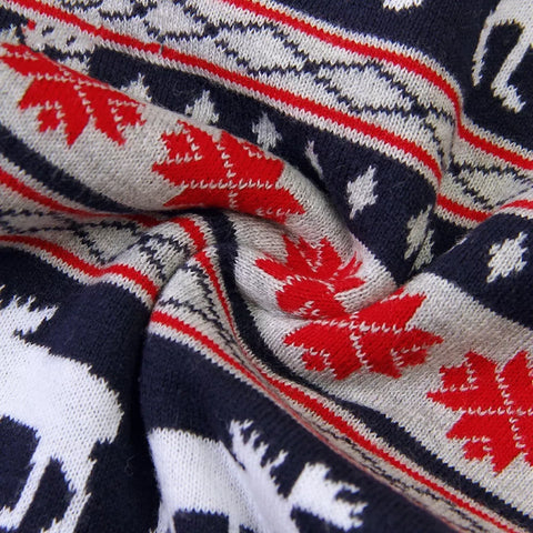 Unisex Baby Reindeer Christmas Sweater Bodysuit