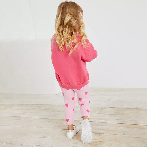 Girls Do What You Love Sweatshirt & Leggings Set
