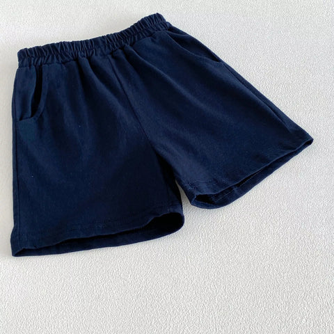 2 Pc Baby Boy Preppy Polo & Shorts Set