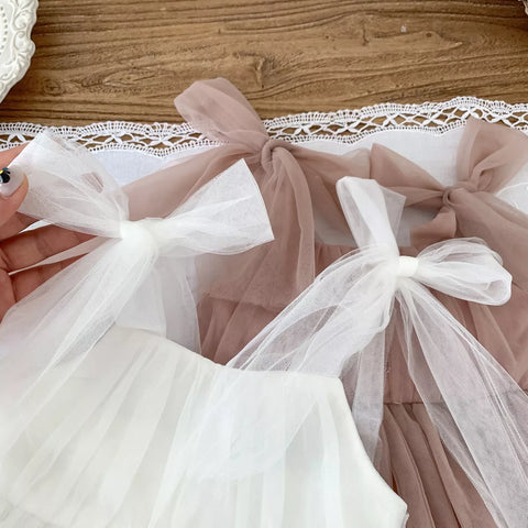 Baby Girl Tulle Tie Dress