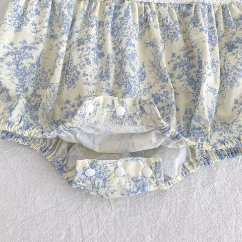 Girls Teapot Motif Puff Sleeve Bodysuit or Dress