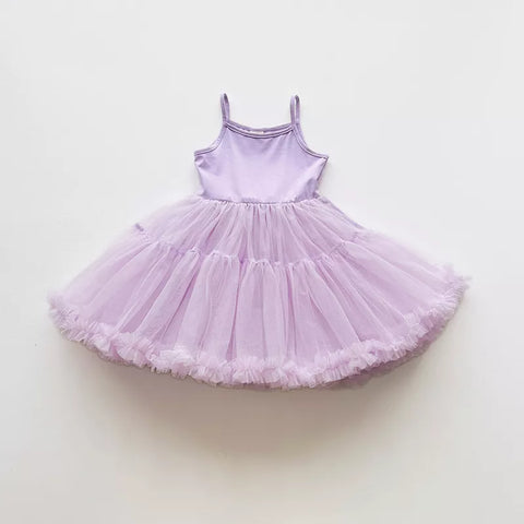 Girls Pouffy Tutu Cami Dress
