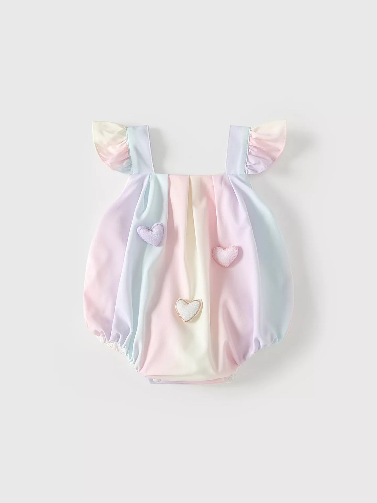 Baby Girl 3D Hearts Bodysuit