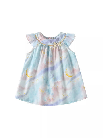 Girls Moon and Star Dress