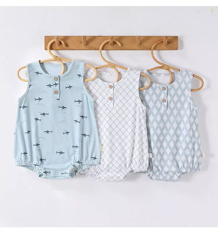 Baby Boy Knit Tank Top Bodysuit
