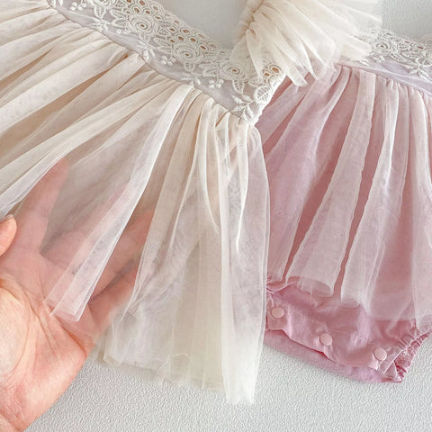 Baby Girl Tulle Bodysuit Dress