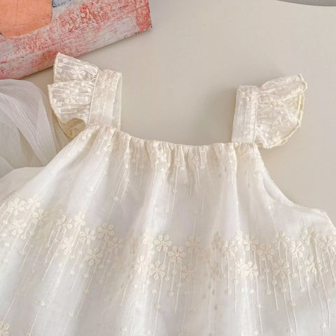 2 pc Girls Boho Bubble Shorts Set