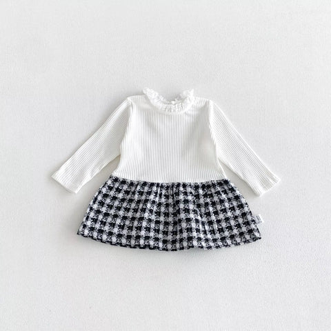 2 Pc Baby Girl Tweed Jacket and Dress Set