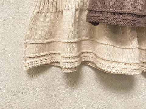 2 Pc Baby Girl Knit Ruffle Top & Bloomer Shorts Set