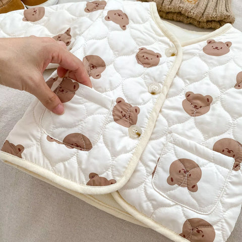 Baby Winter Padded Bear Jacket and Pants