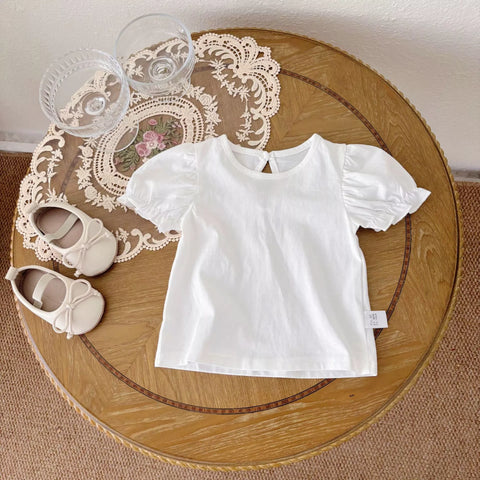 2 Pc Baby Girl T-shirt Denim Skirt Set