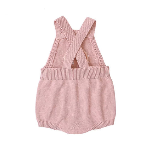 Baby Girl Knit Rainbow Bodysuit