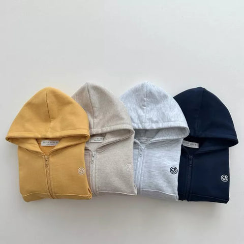 2 Pc Kids Zip Up Hoody Sweatsuit Set