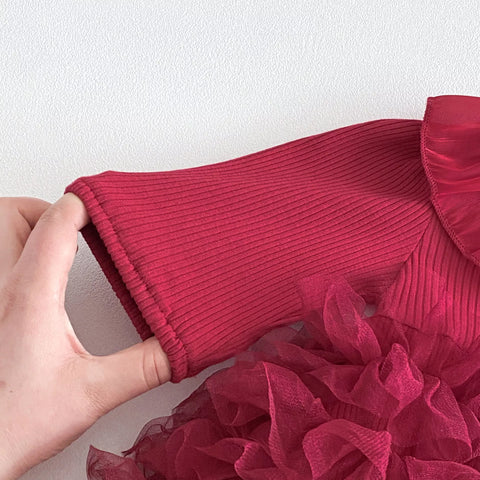 Baby Girl Ruffle Layered Dress
