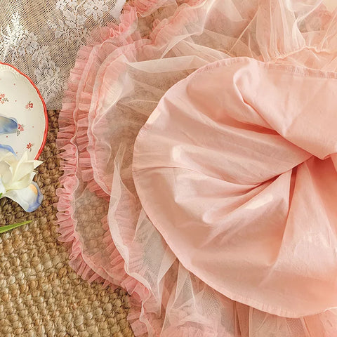 Girls Pouffy Tutu Cami Dress
