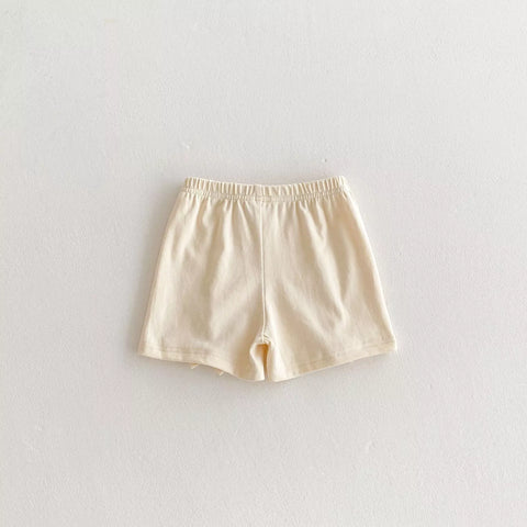 2 Pc Baby Girl Bow Shirt & Shorts Set