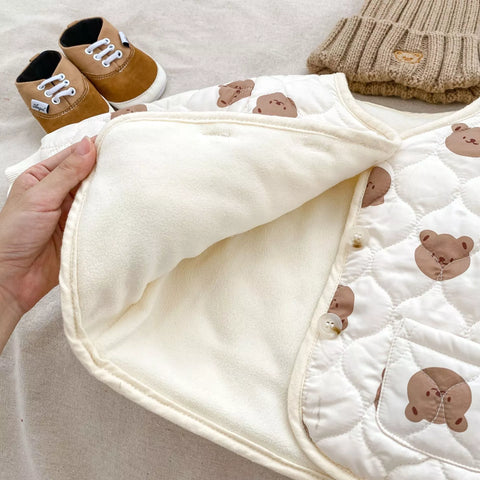 Baby Winter Padded Bear Jacket and Pants