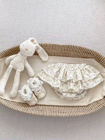 Baby Girl Summer Tiered Skirt Bloomer