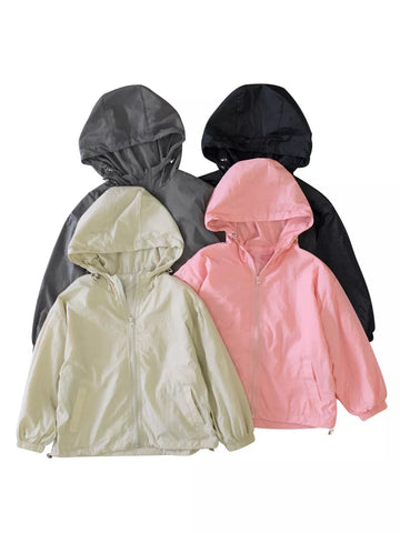 Kids Spring Thin Wind Breaker Jacket