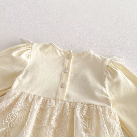 Baby Girl Romantic Tulle Ruffle Detail Dress