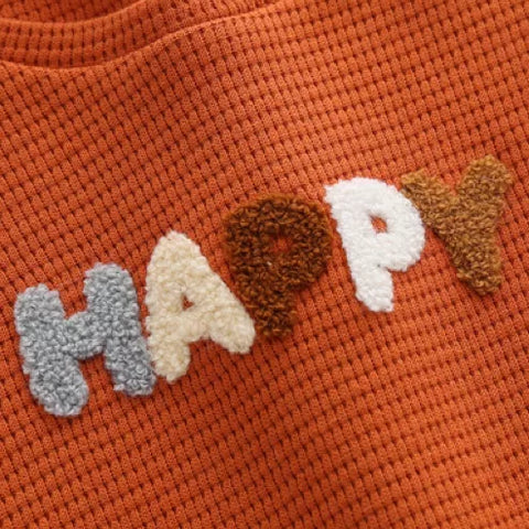 2 Pc Baby Boy Waffle Knit Set