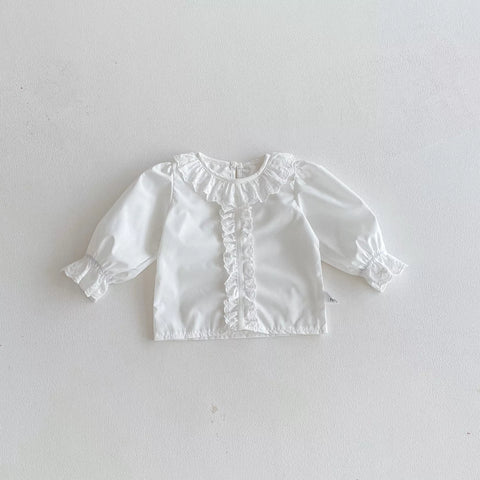 2 Pc Baby Girl Holiday Plaid Bodysuit w/ Ruffle Collar Shirt