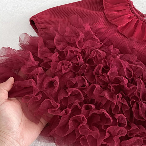 Baby Girl Ruffle Layered Dress