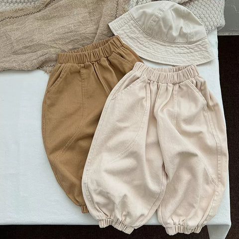 Boys Casual Barrel Pants