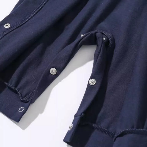 Baby Boy Varsity Letterman Romper