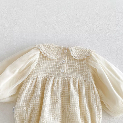 Baby Girl Autumn Big Bow Bodysuit