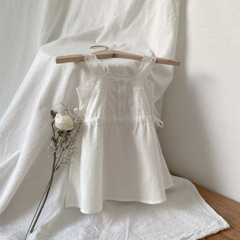 Baby Girls Lace Straps Dress