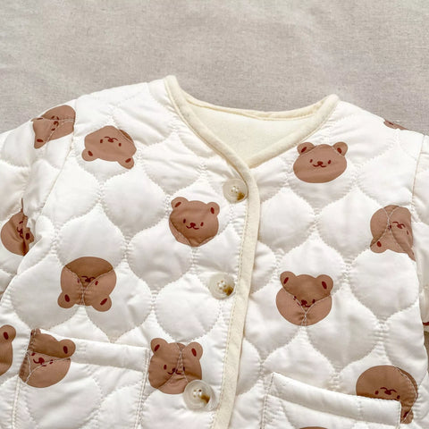 Baby Winter Padded Bear Jacket and Pants