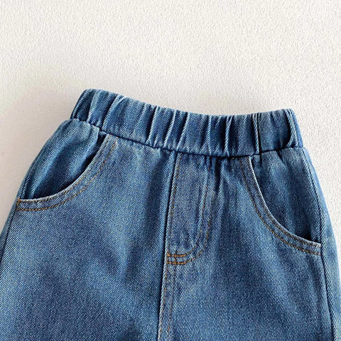 Unisex Fitted Denim Jeans