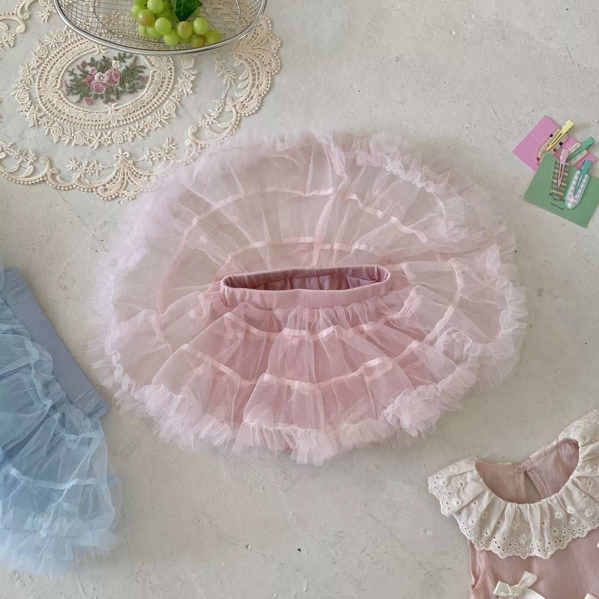Baby Girl Tiered Tutu Skort