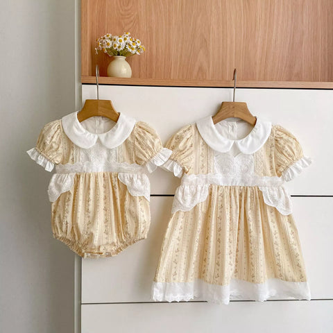 Girls Bridgerton Ruffle Bodysuit or Dress